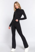 Flare Leggings Active Set (black)