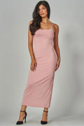 Cami Maxi Dress (rose pink)
