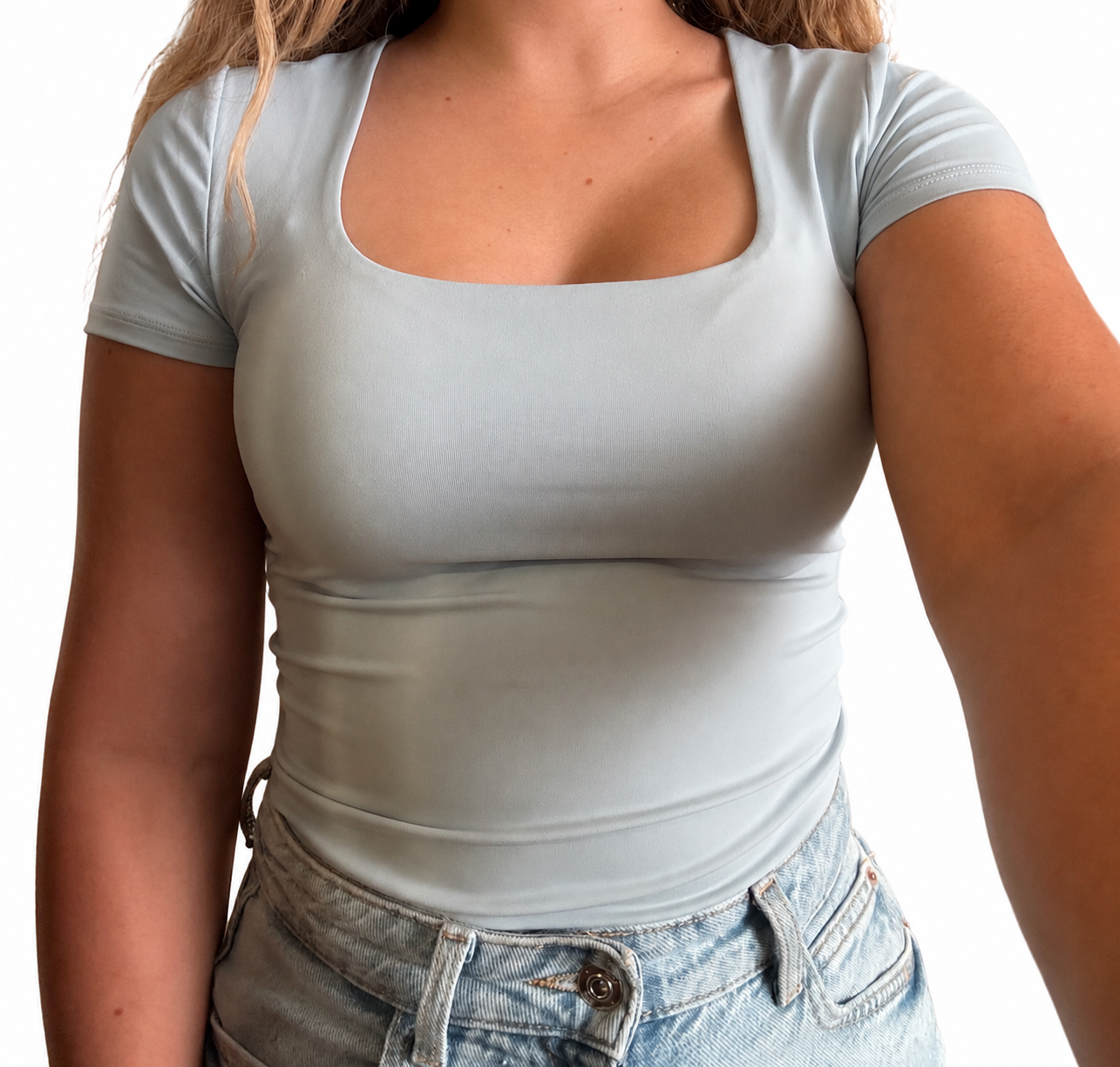 Scoop Baby Tee