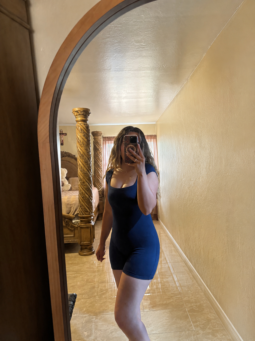 Romina Romper (Navy)